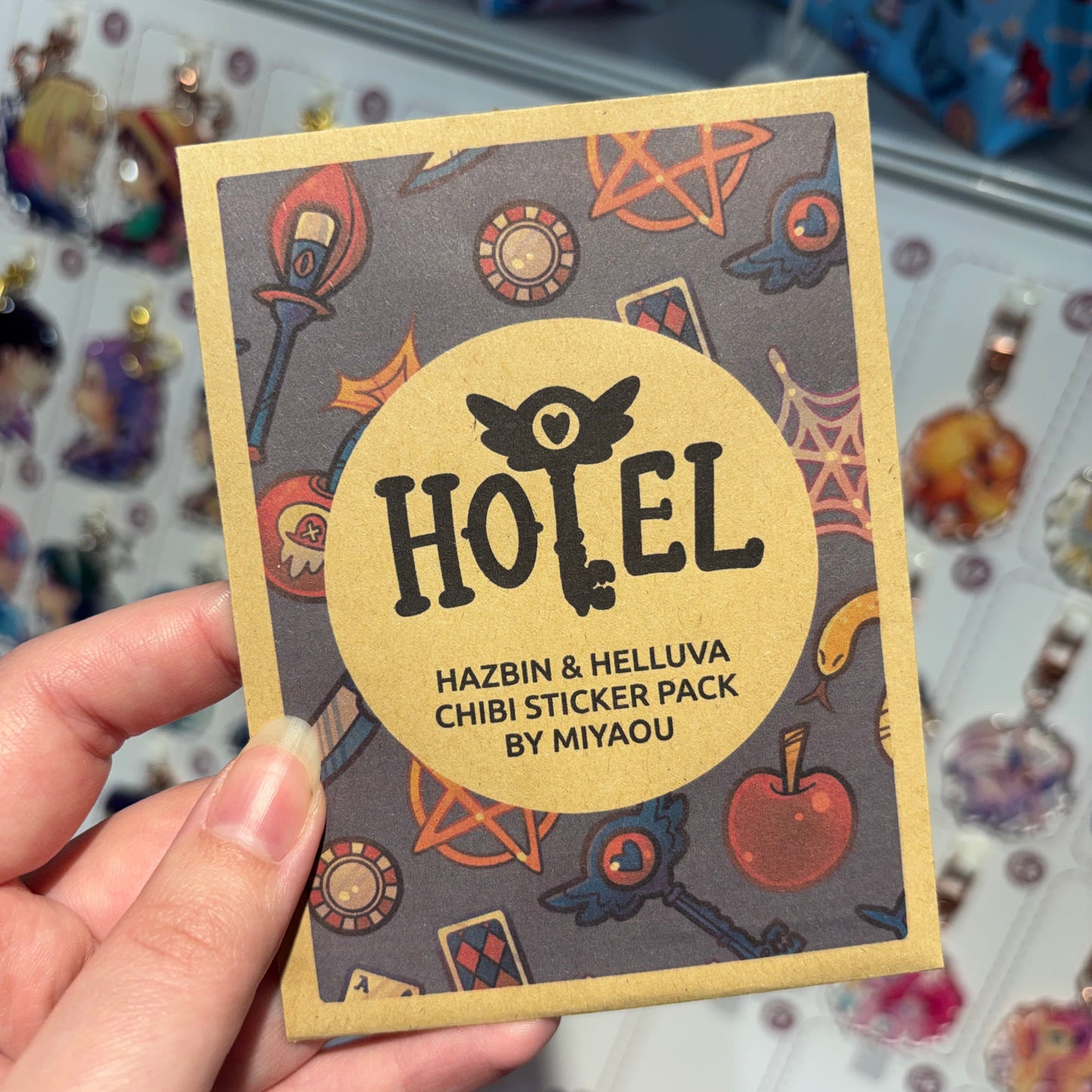 Hotel Mystery Sticker Pack