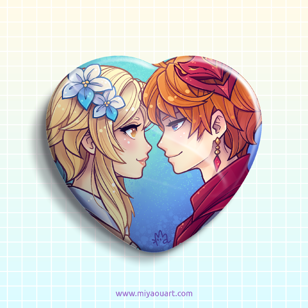 Chilumi Ship Heart Pin
