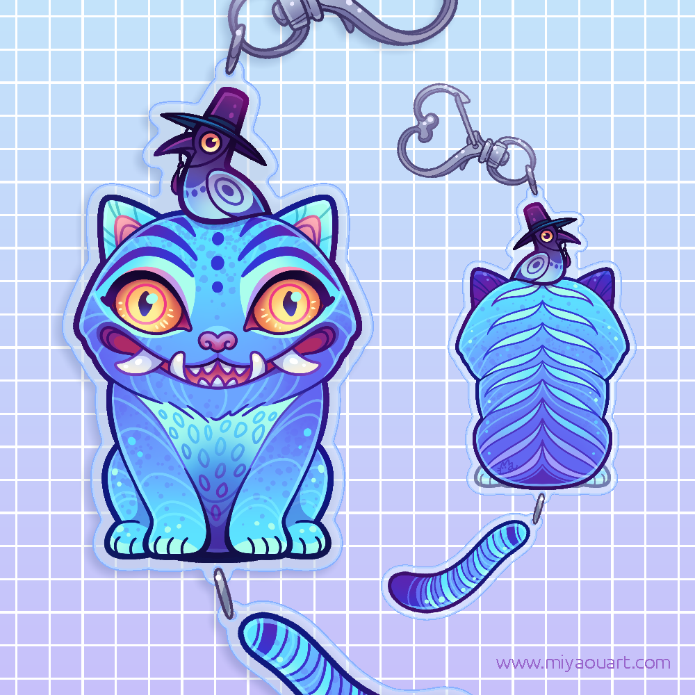 3D K-pop Derpy Keycharm