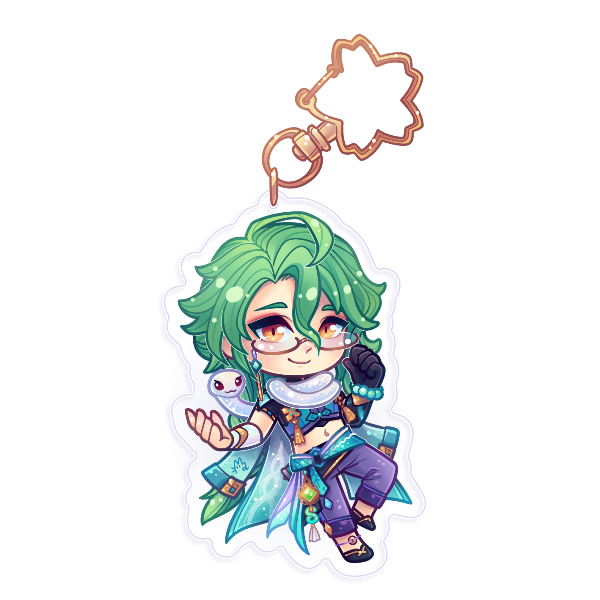 Baizhu Chibi Charm