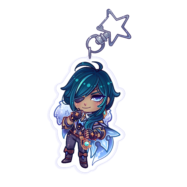 Kaeya Chibi Charm