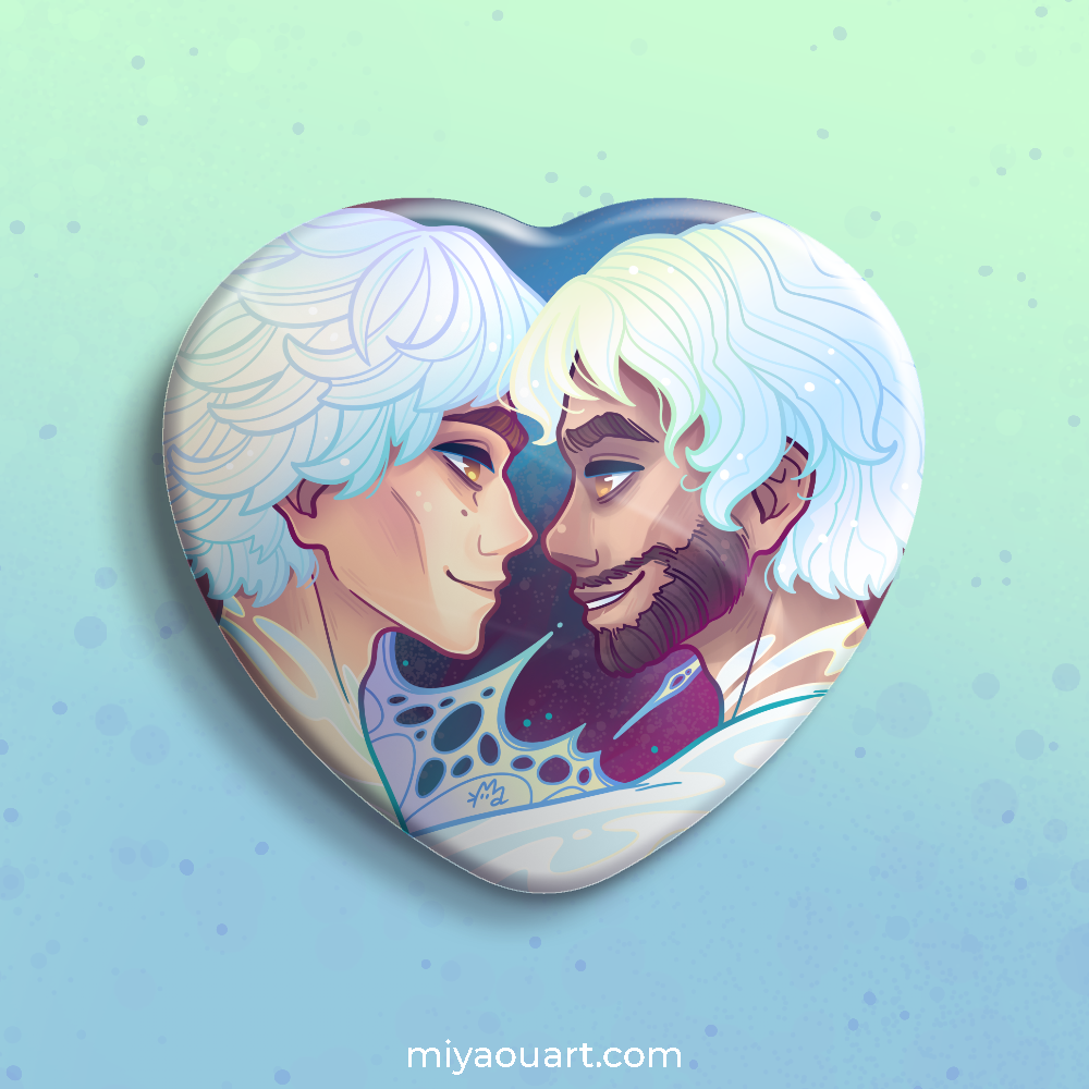 JayVik Ship Heart Pin