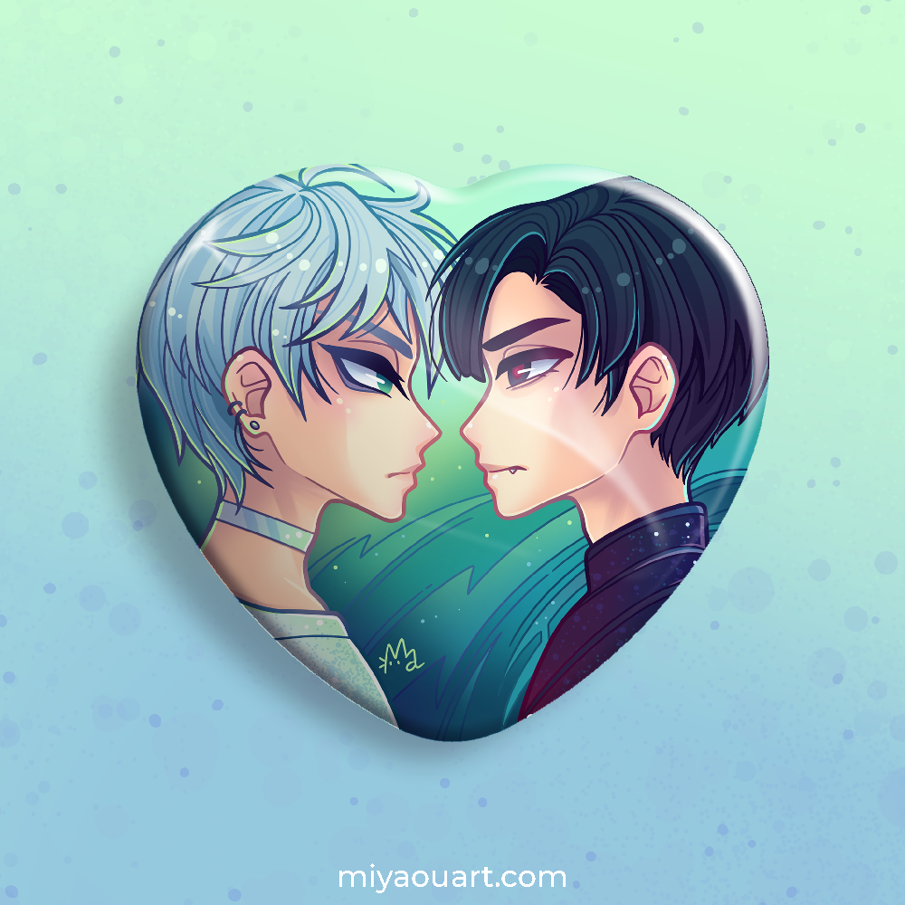 Ivan & Till Ship Heart Pin