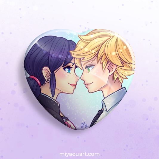 Miraculous Heart Pin