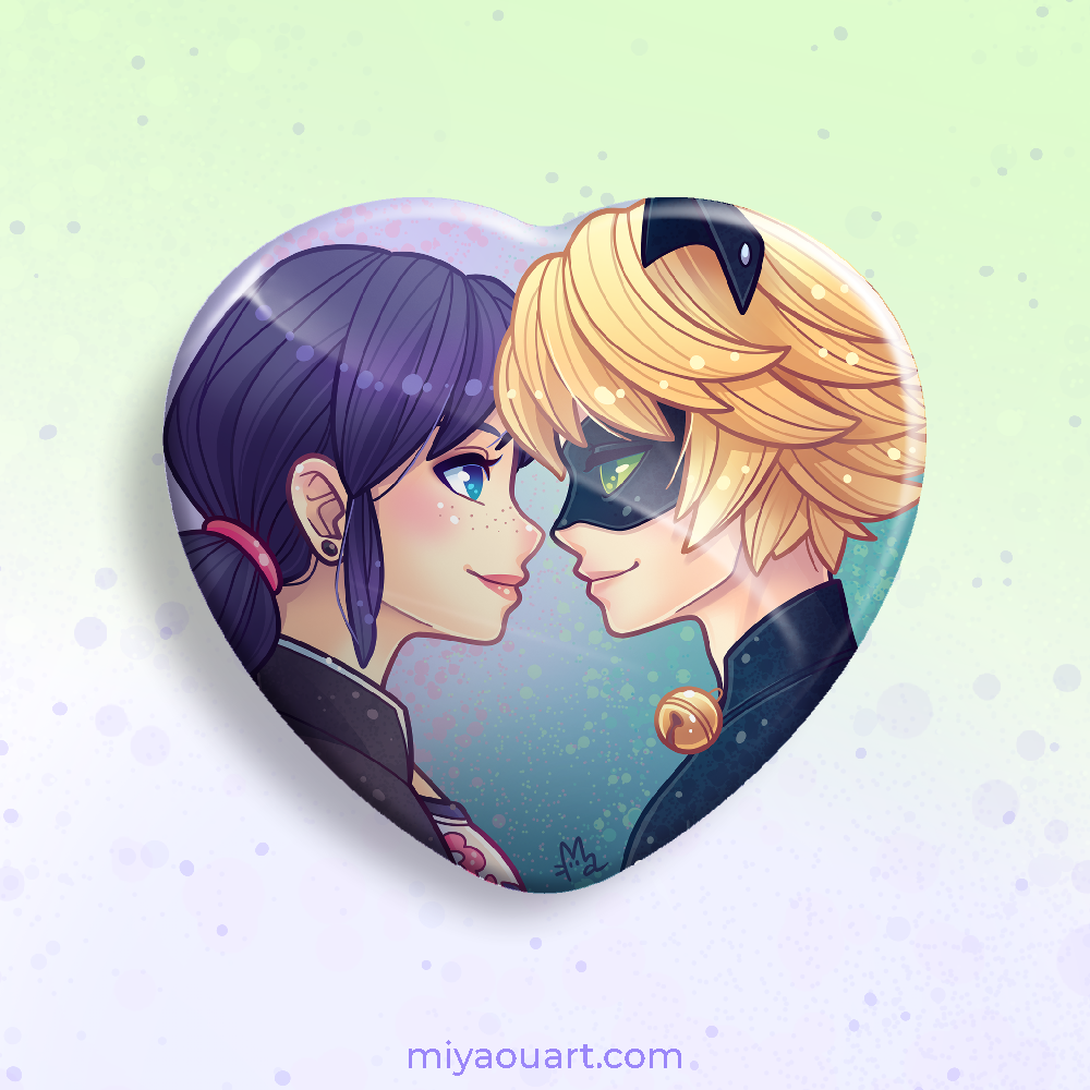 Miraculous Heart Pin