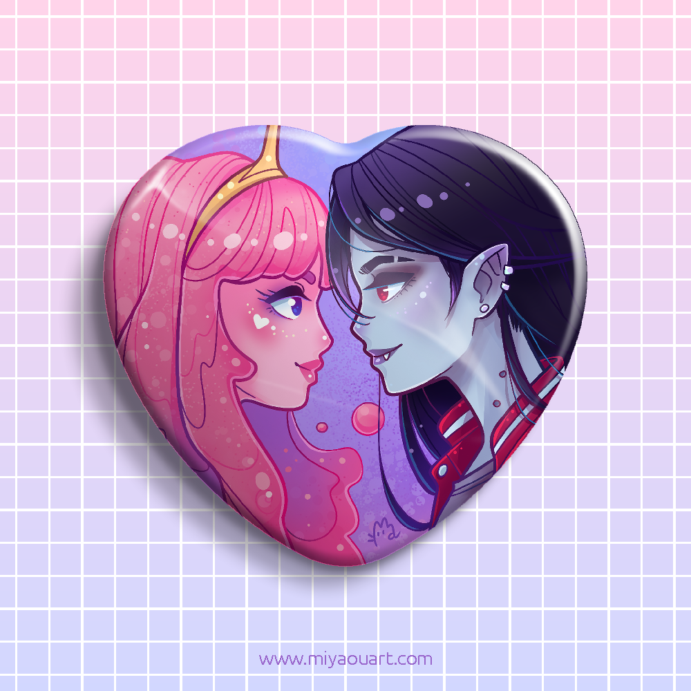 Bubbline Ship Heart Pin