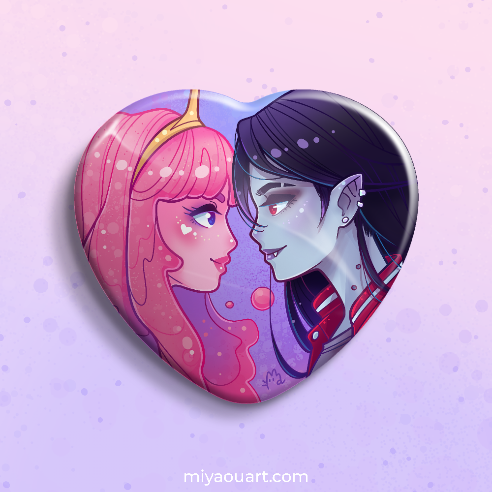 Bubbline Ship Heart Pin
