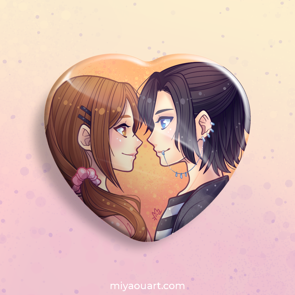 Hori & Miyamura Heart Pin