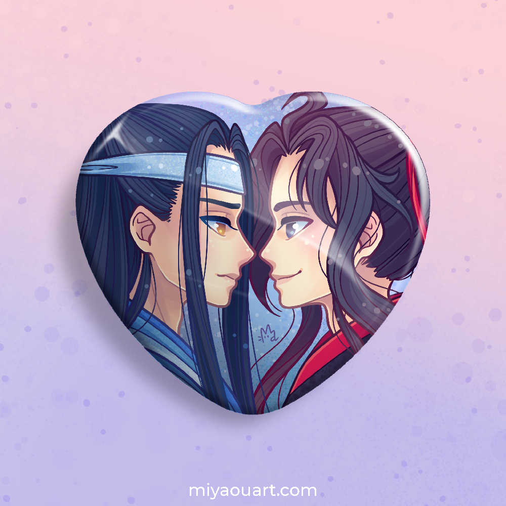 MDZS Heart Pin