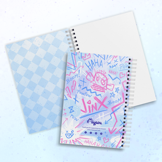 Jinx Maid Spiral Notebook