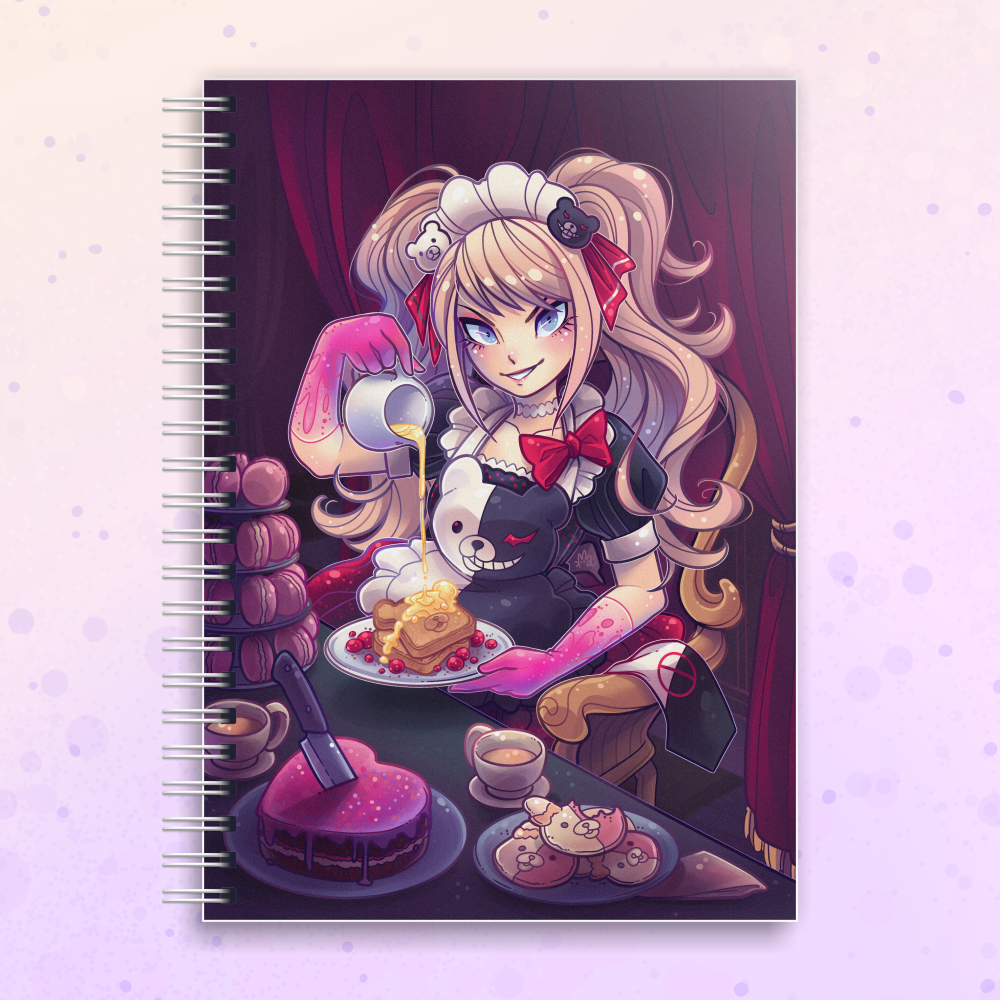 Junko Maid Spiral Notebook