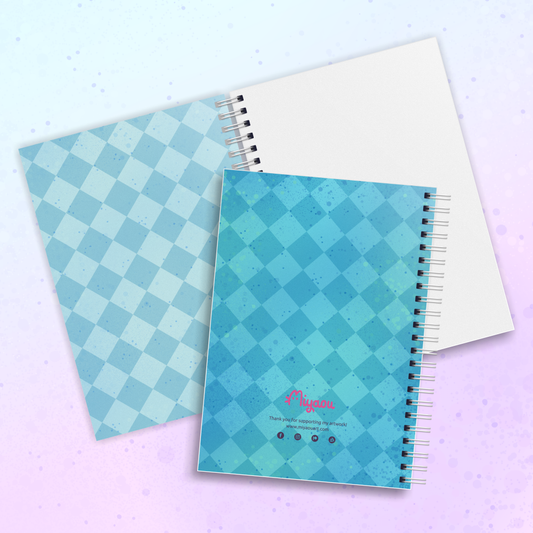Miku Bubble Spiral Notebook