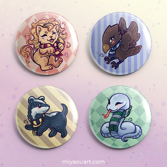 Magical School Pinback Button