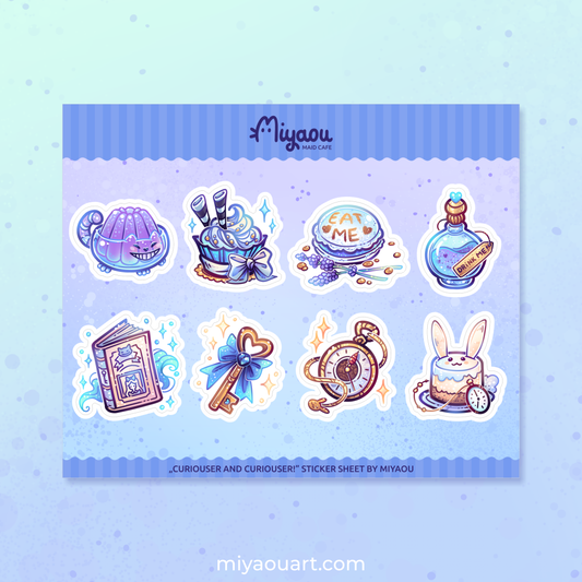 Wonderland Stickersheets