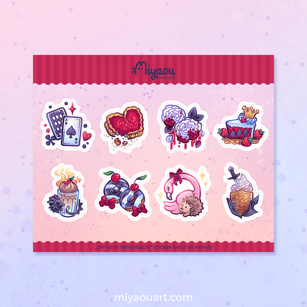 Wonderland Stickersheets