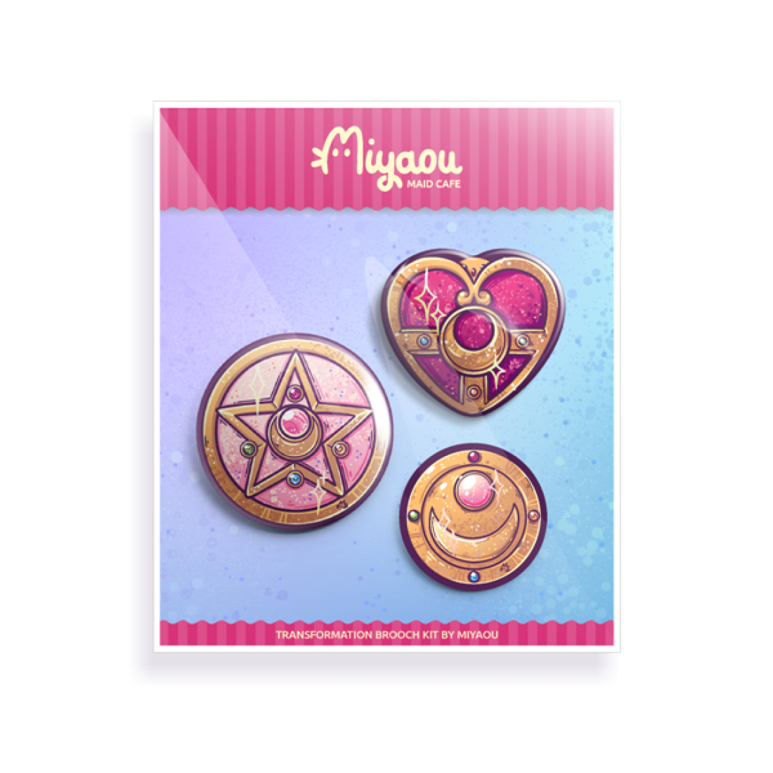 Transformation Brooch Pin Pack
