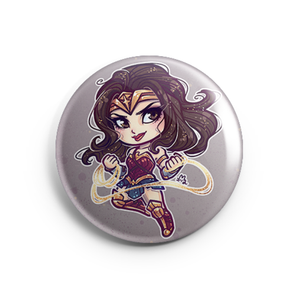 Wonder Woman Chibi - Kitűző