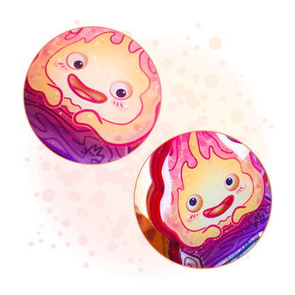 Calcifer 3D Keycharm