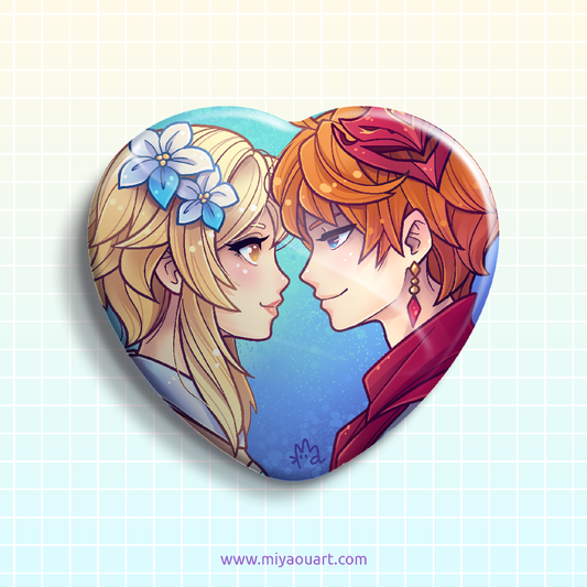 Chilumi Ship Heart Pin