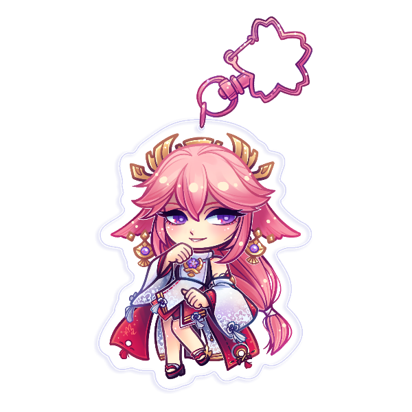 Yae Miko Chibi Charm