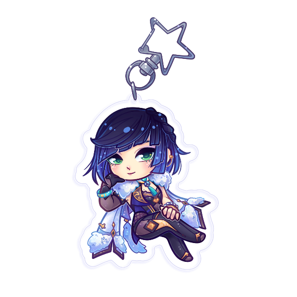 Yelan Chibi Charm