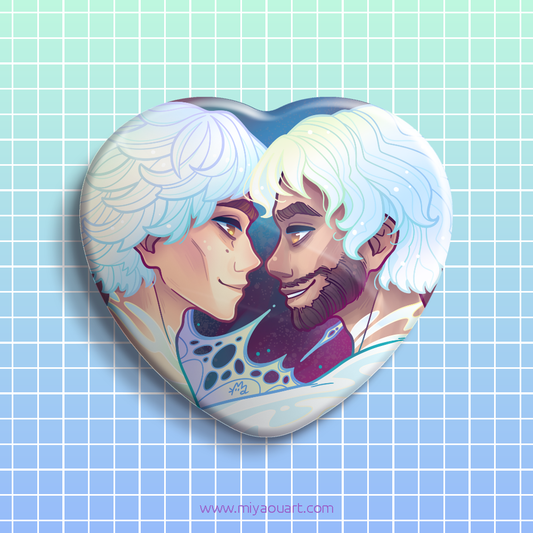 JayVik Ship Heart Pin