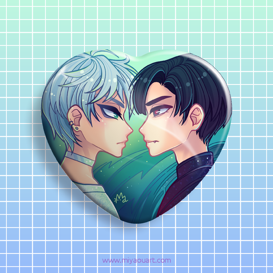 IvanTill Ship Heart Pin