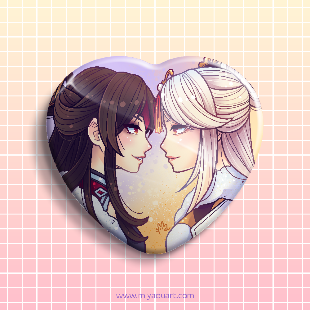 Beigang Ship Heart Pin