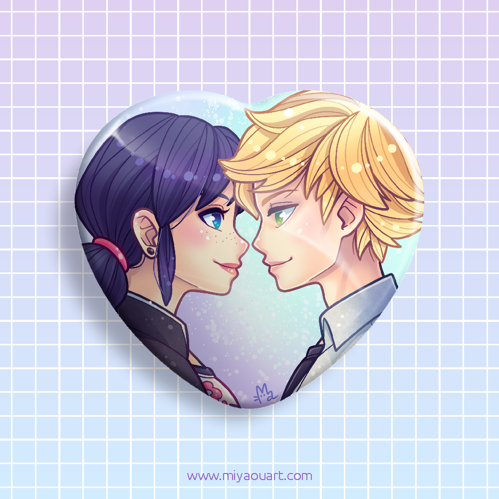 Miraculous Heart Pin