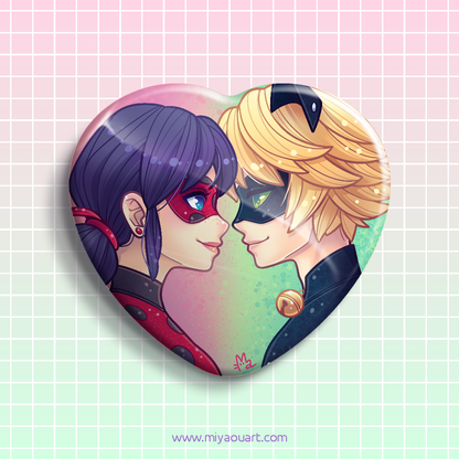 Miraculous Heart Pin