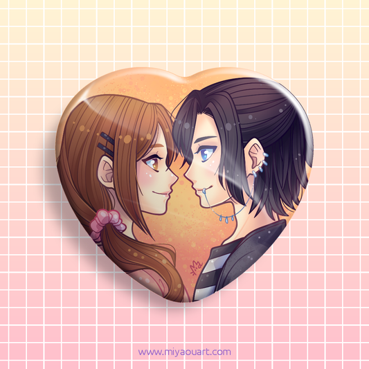 Hori & Miyamura Heart Pin