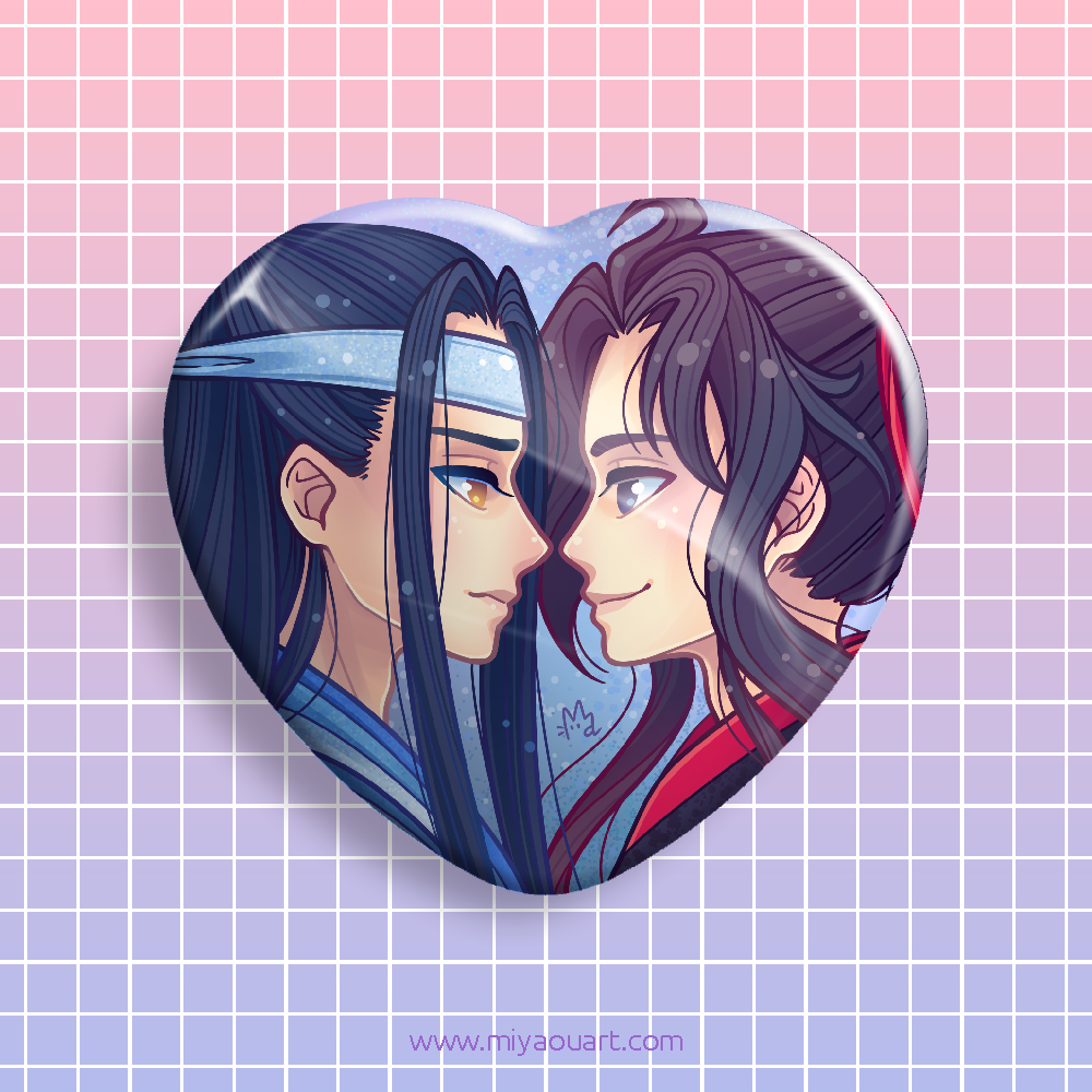MDZS Heart Pin