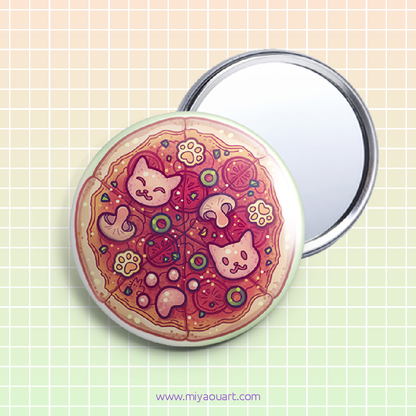 Pawza: Kitty Pizza Buttons