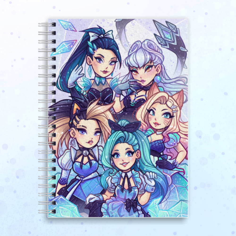 KDA Maid Spiral Notebook