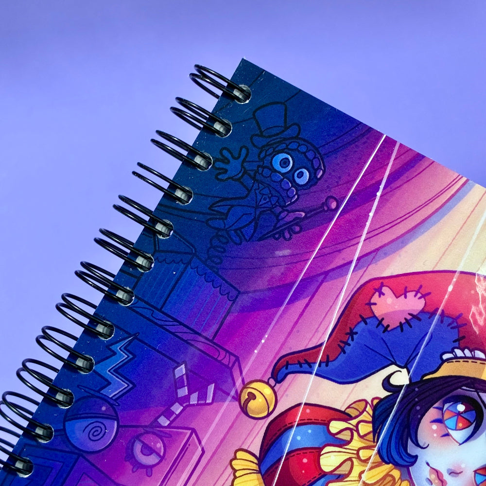 Pomni Marionette Spiral Notebook