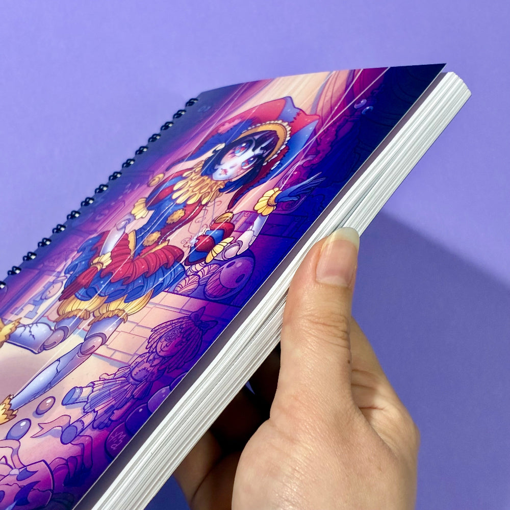 Pomni Marionette Spiral Notebook