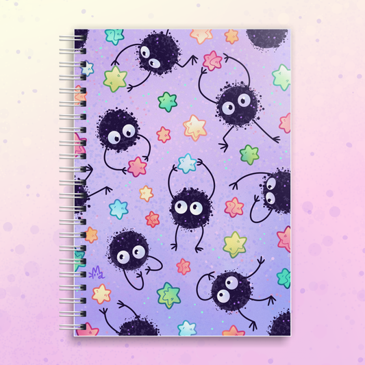 Susuwatari Spiral Notebook