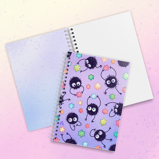 Susuwatari Spiral Notebook