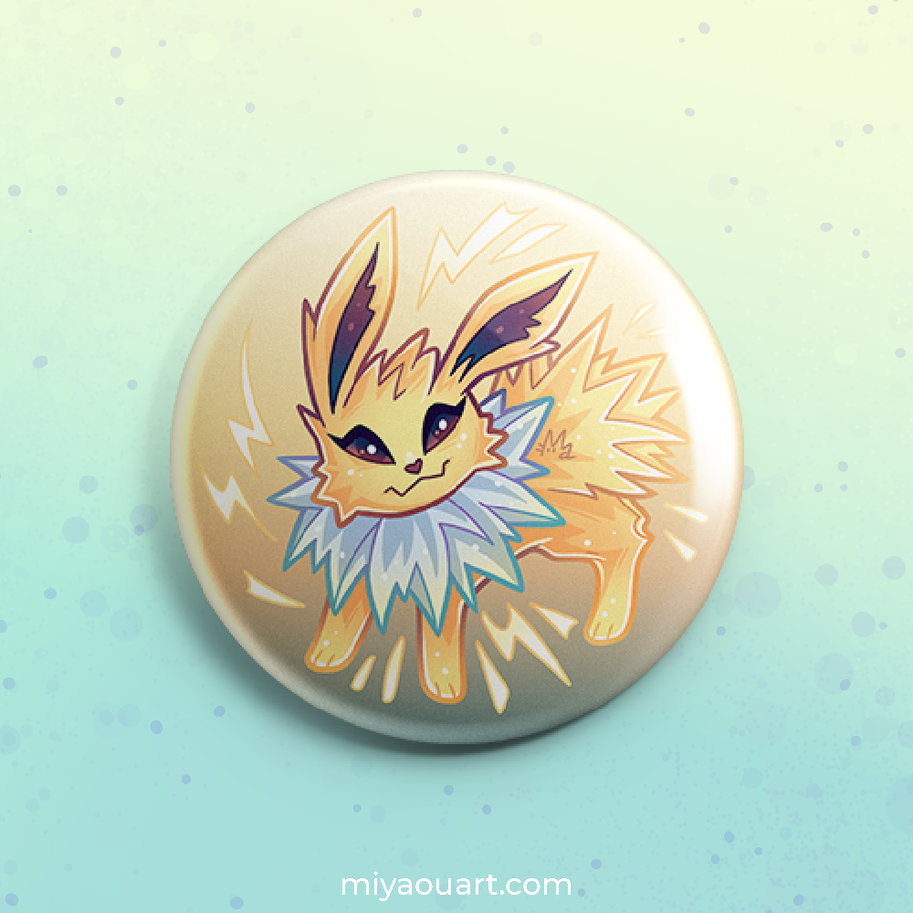 Eeveelution Pinback Buttons