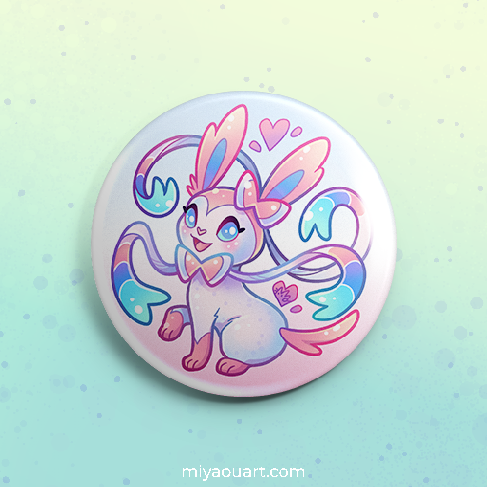 Eeveelution Pinback Buttons