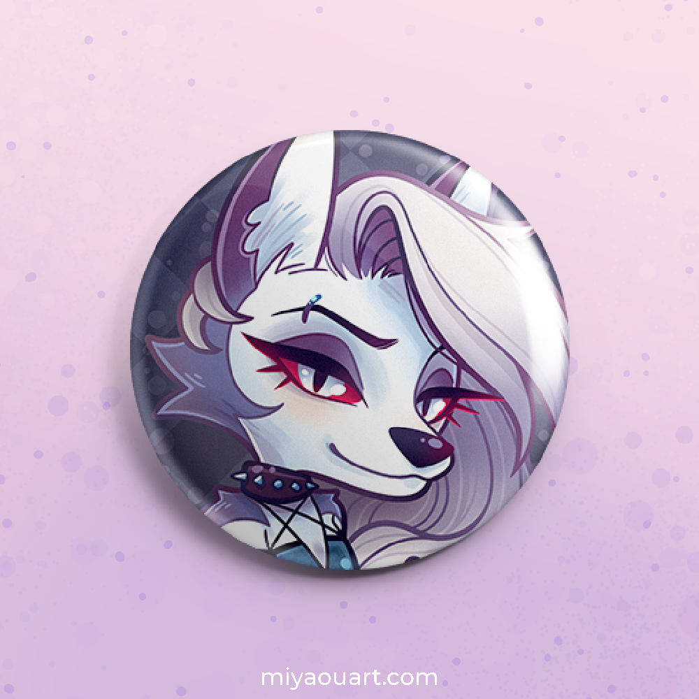 Helluva Chibi Pinback Buttons