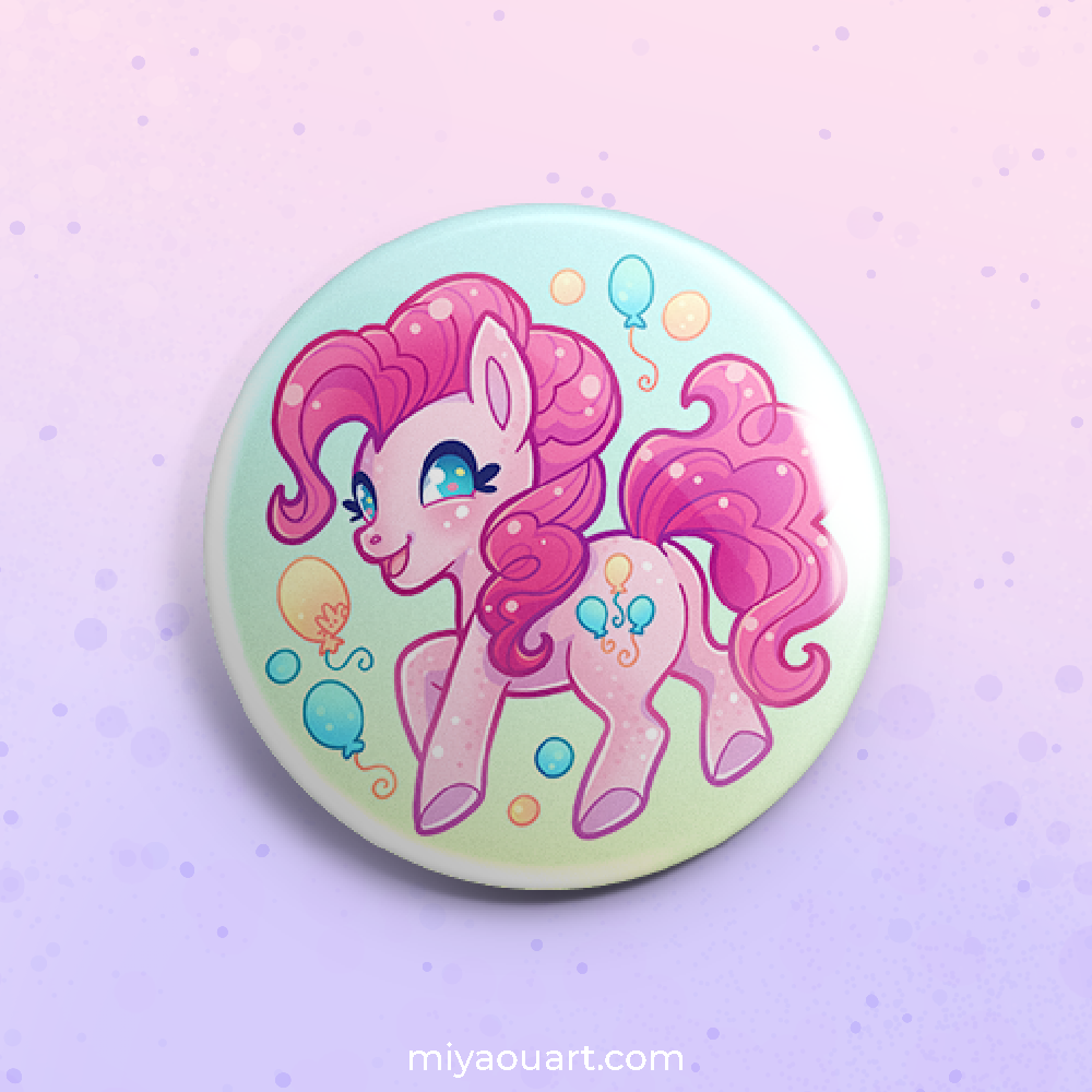 MLP Pony Pinback Buttons