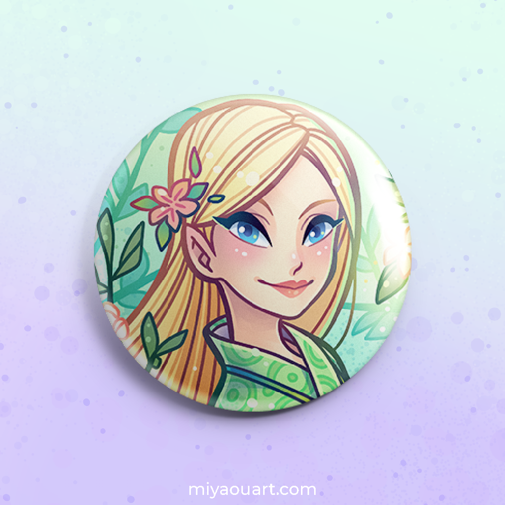 Matsuri W.I.T.C.H. Pinback Buttons