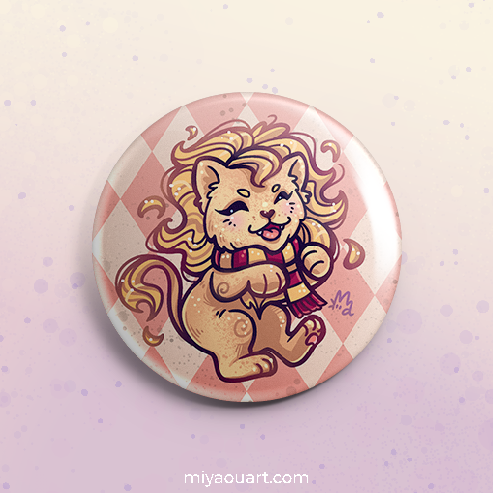 Magical School Pinback Button