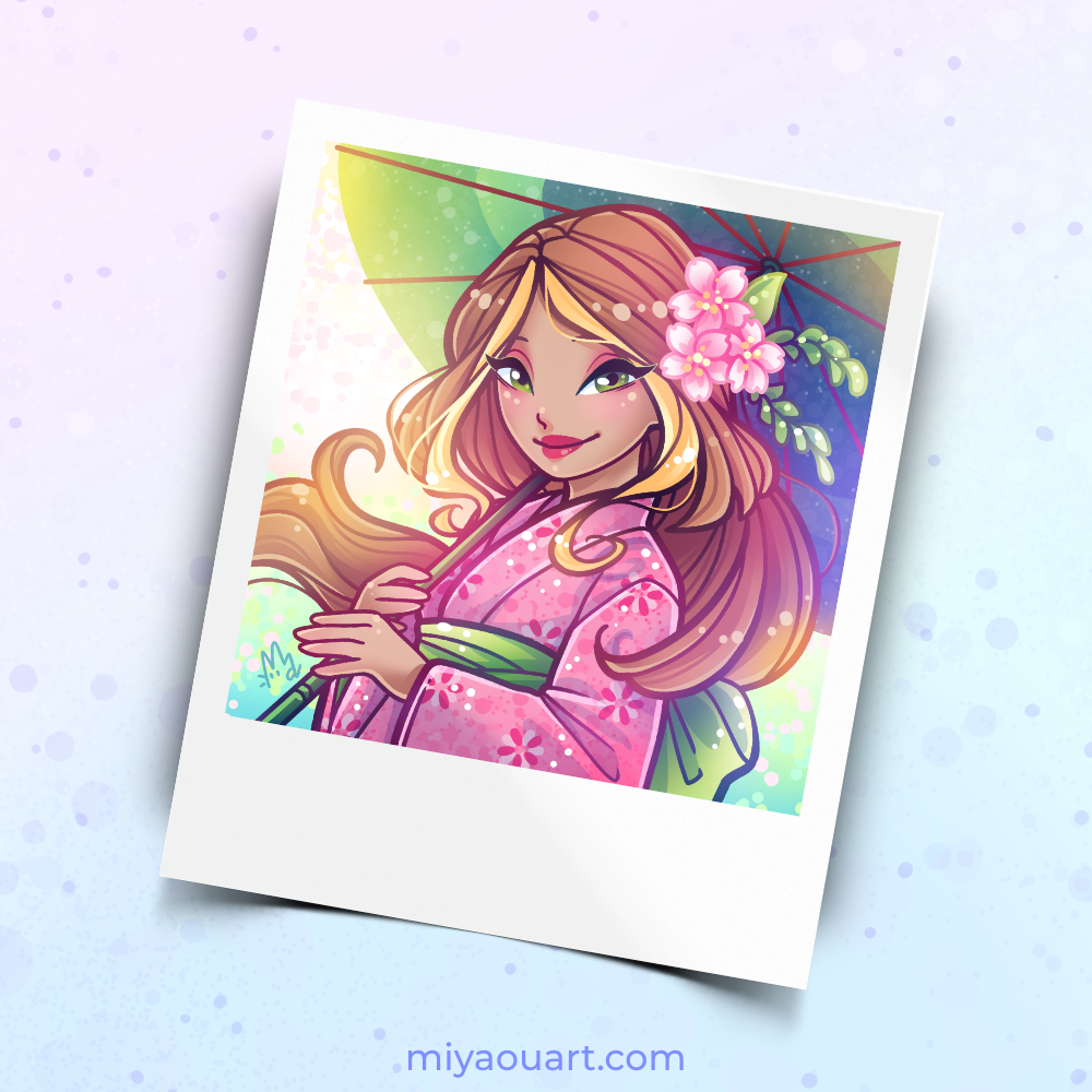 Winx Hanami Polaroid