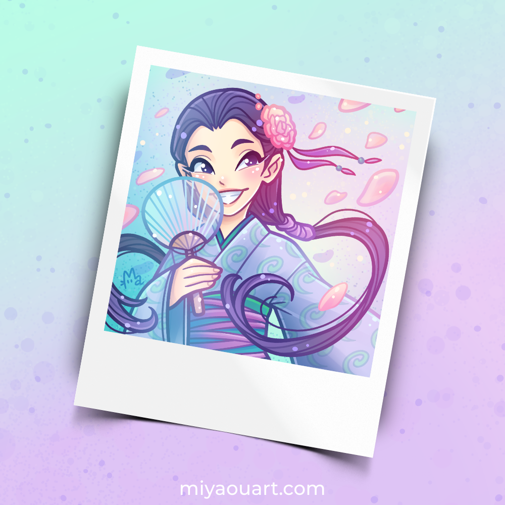 W.I.T.C.H. Matsuri Polaroid