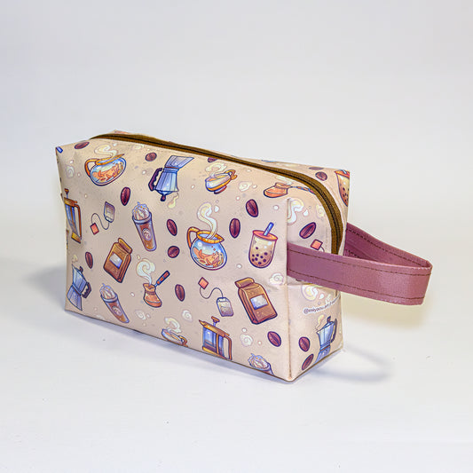 Caffeine Zipper Pouch