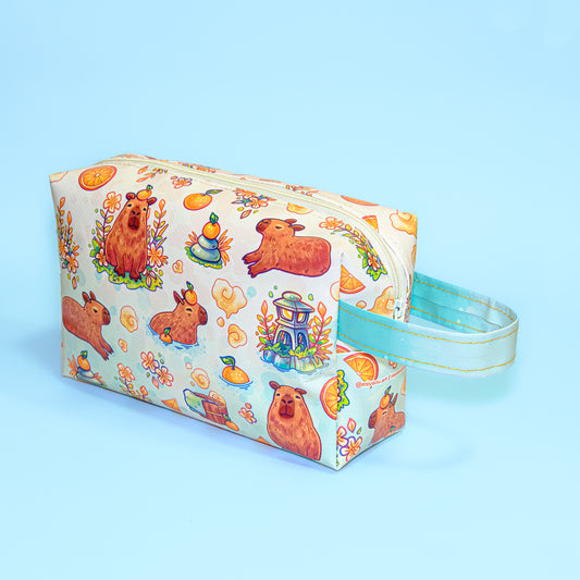 Capybara Zipper Pouch