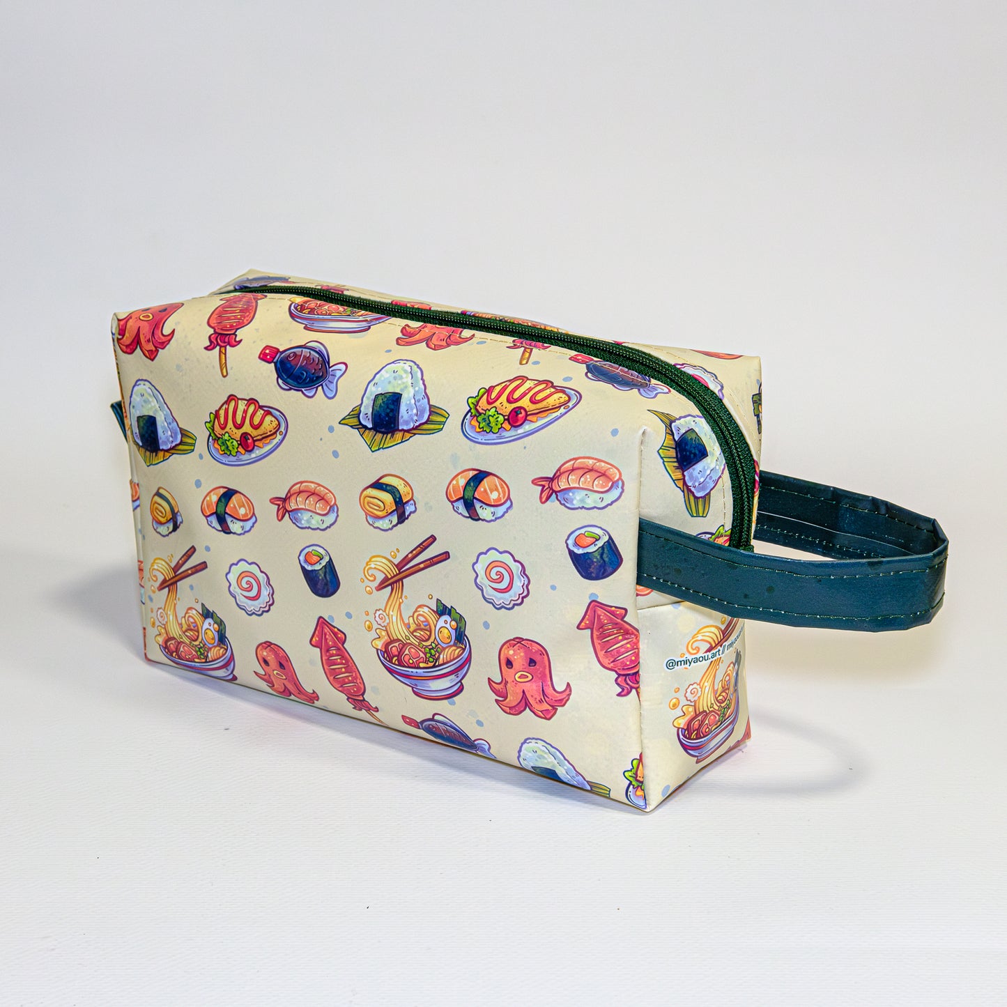 Japanese Dishes Zipper Pouch