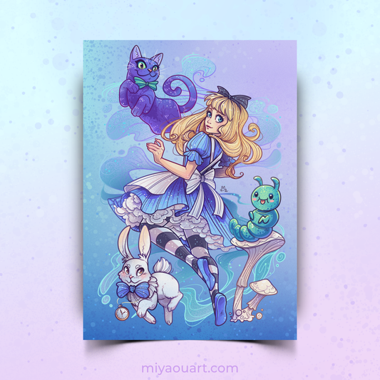 Alice in Wonderland Print